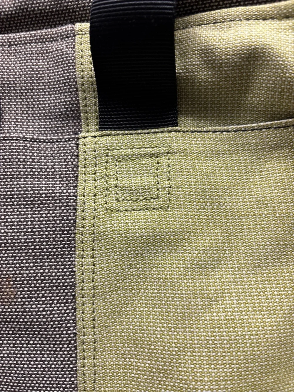 Timbuk2 unisex Tricolor Canvas Tote Bag - Black/Gray/Olive